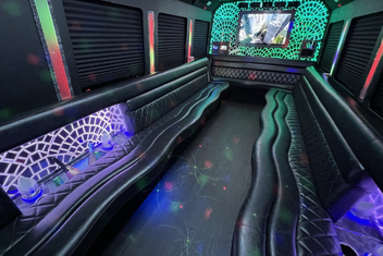 Carlsbad Limo Bus Interior
