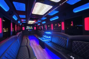 Carlsbad Limousine Bus Interior