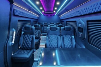 Carlsbad Sprinter Bus Interior
