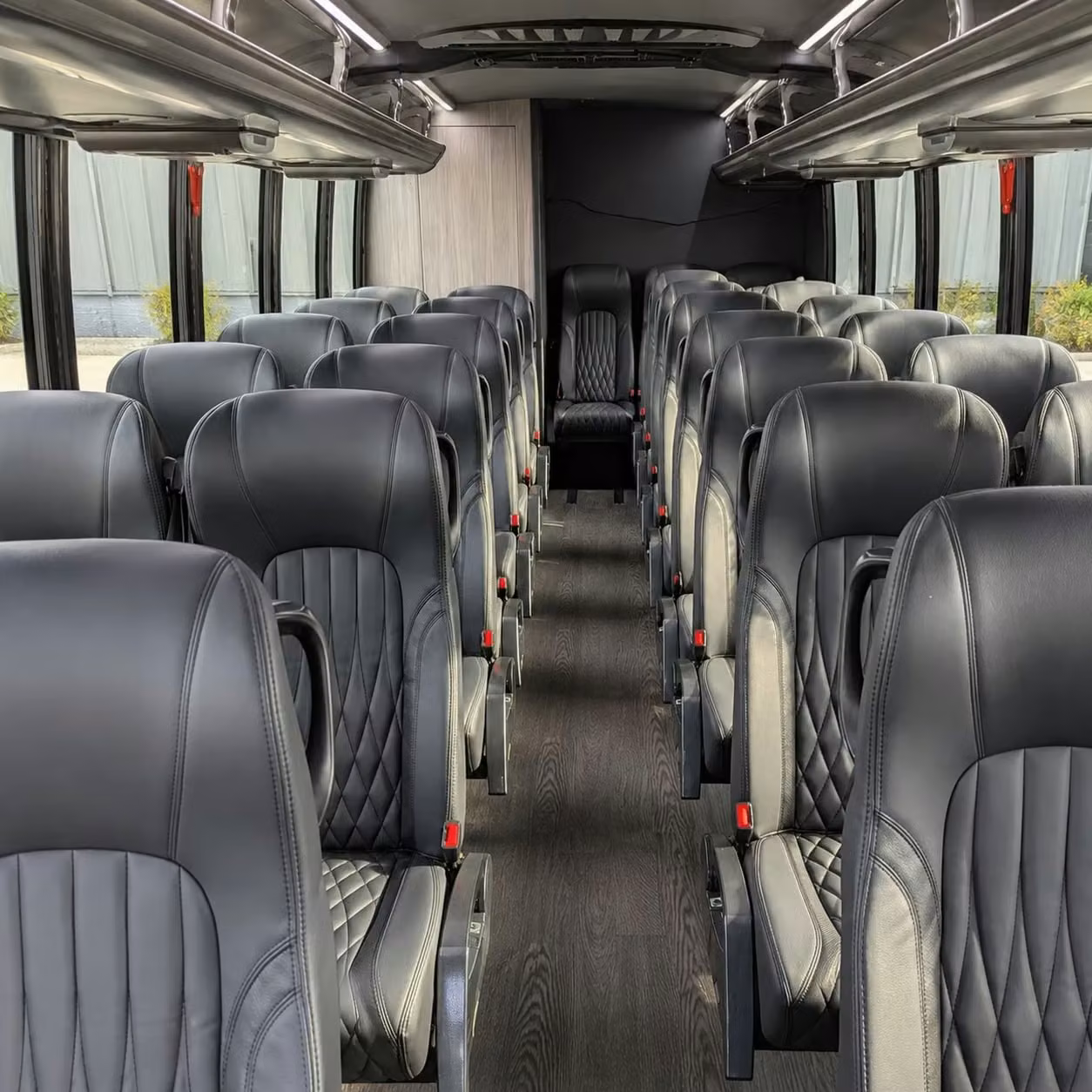 35 passenger minibus interior