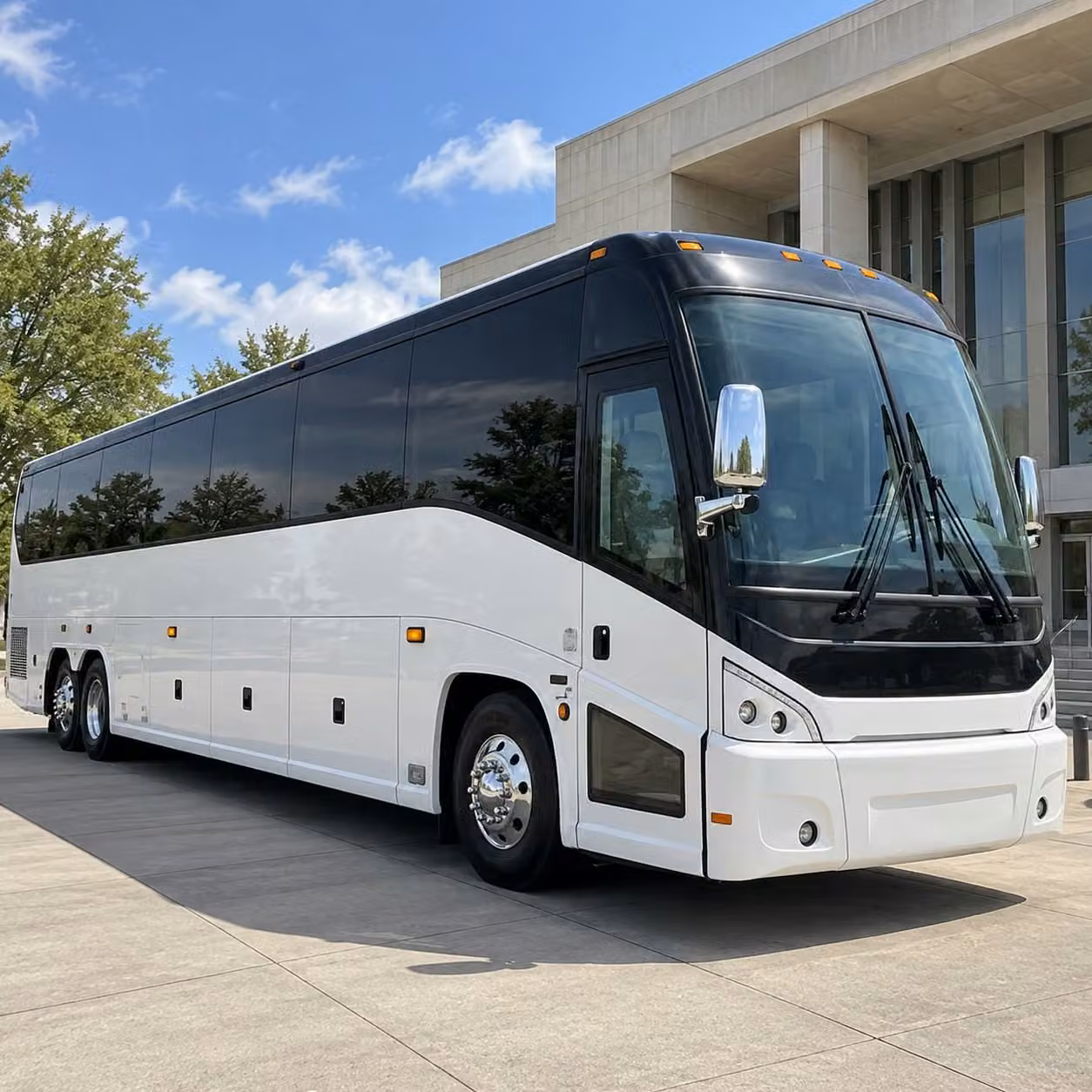 carlsbad charter bus rental exterior