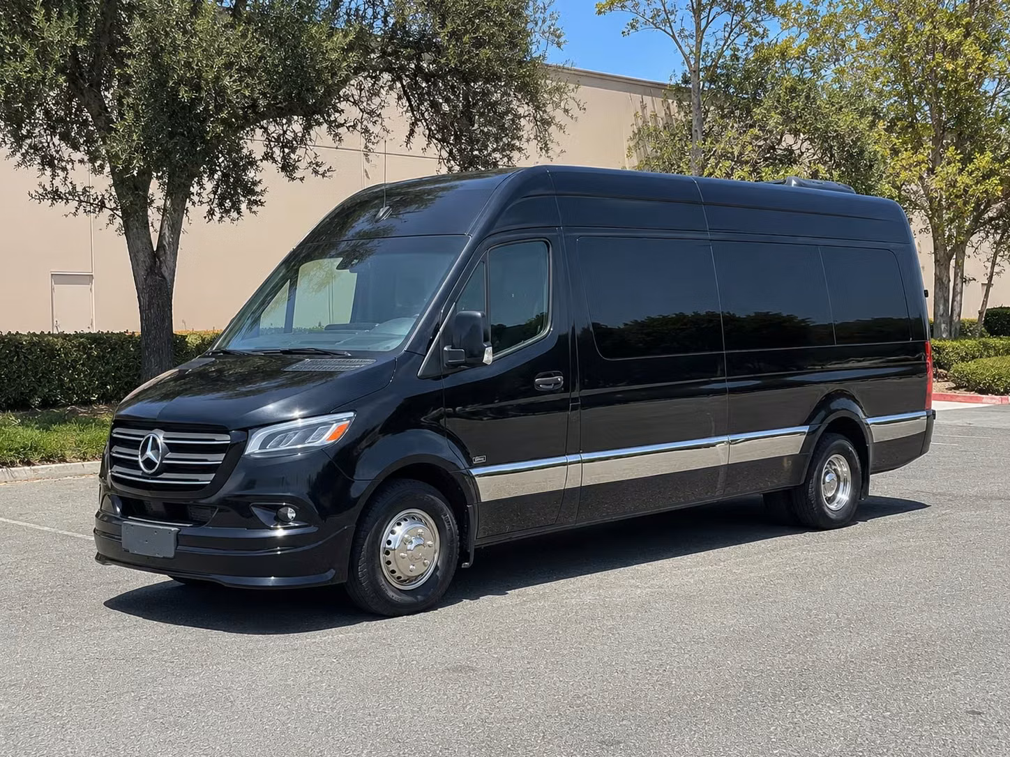 sprinter van with driver